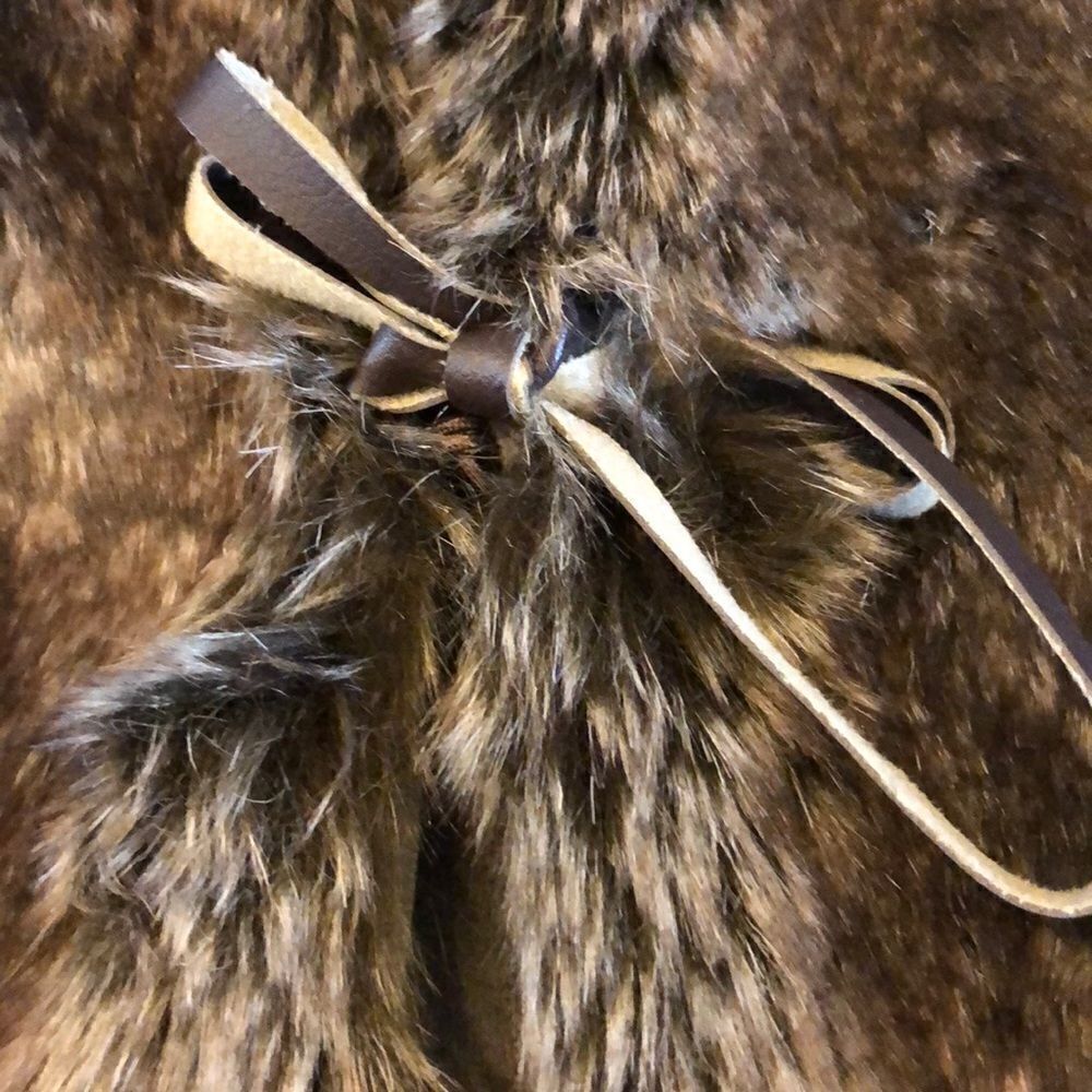 Restoration Hardware Baby & Child Luxe Faux Fur Mink Vest — image 2 of 7